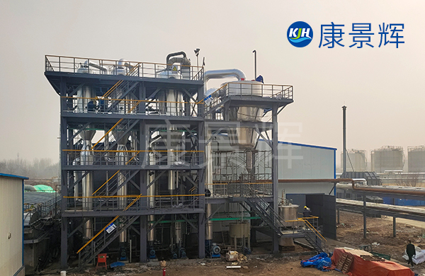 處理量5T/H電解質除雜提鋰三效蒸發器