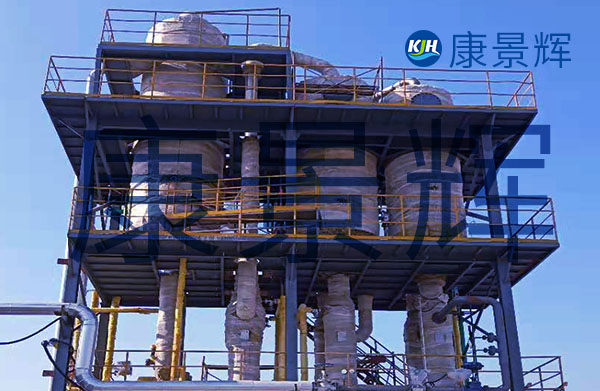 處理量15t/h酸化油行業三效蒸發結晶器
