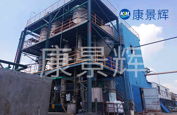 青島康景輝為某新疆企業處理含酚廢水，選用的是多效蒸發器中的三效蒸發器
