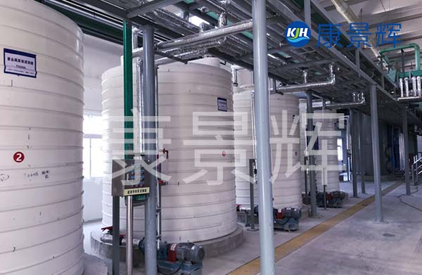 青島康景輝在河北項目的多效蒸發器的特點